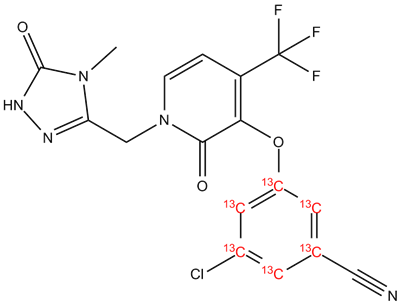 Show details of Doravirine 13C6