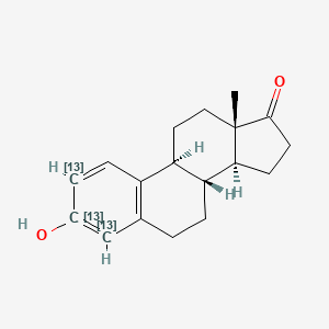 Show details of Estrone-2,3,4-13C3