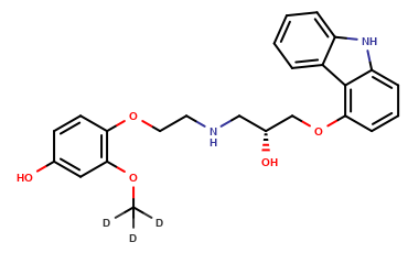 (R)-4-Hydroxycarvedilol-D3