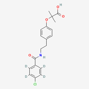 Show details of Bezafibrate-d4