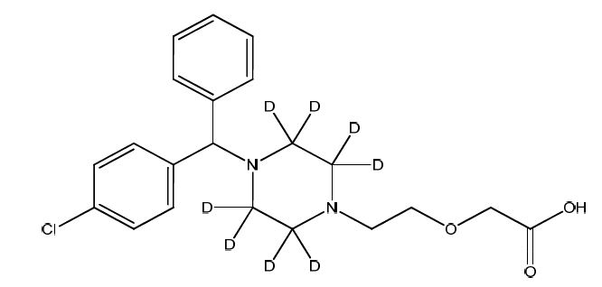 Show details of Cetirizine-d8