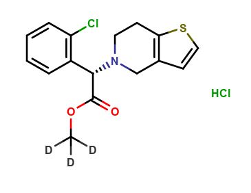 Show details of Clopidogrel-d3 Hydrochloride