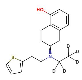 Show details of N-Ethyl Rotigotine-D5